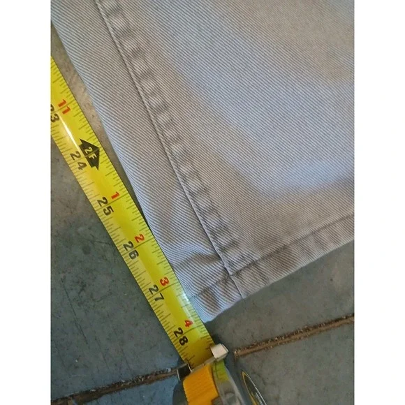 Vintage Y2K Ben Davis Gray Wide Baggy Skater Pants Trousers 38 - Picture 5 of 9